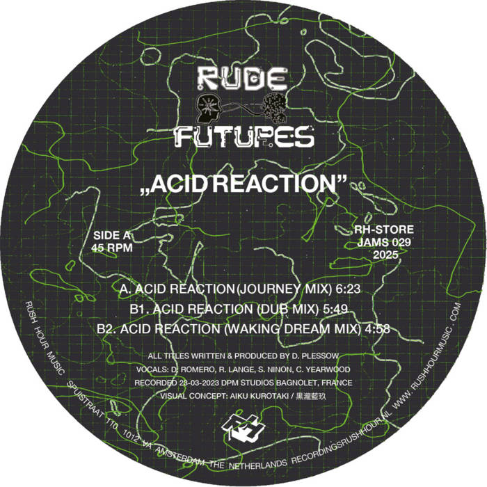 Rude Futures (Aka Danilo Plessow) - Acid Reaction : 12inch