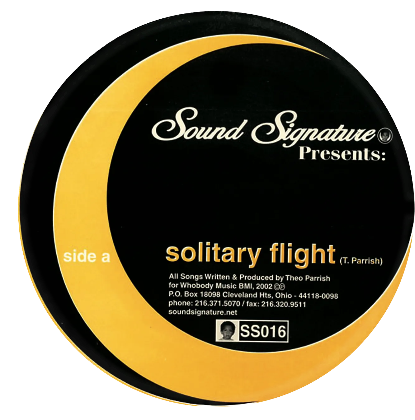 Theo Parrish - Solitary Flight/Solitary Flight (Live) : 12inch