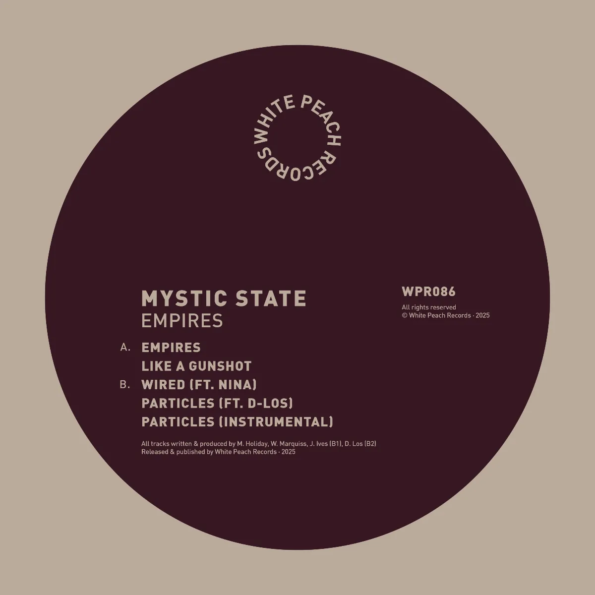Mystic State - Empires : 12inch