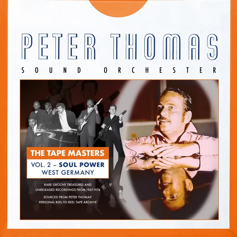 Peter Thomas Sound Orchester - The Tape Masters Vol. 2 - Soul Power West Germany : 10inch×2