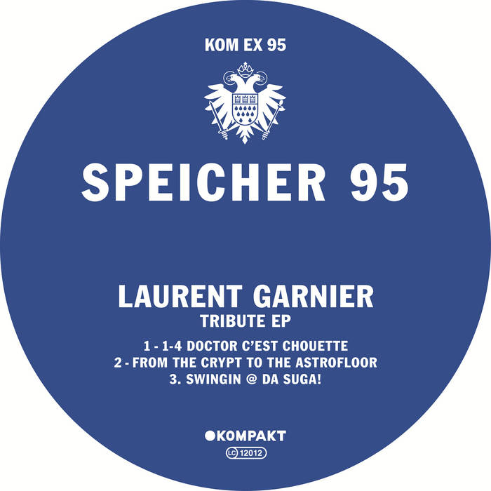 Laurent Garnier - Speicher 95 - Tribute EP : 12inch
