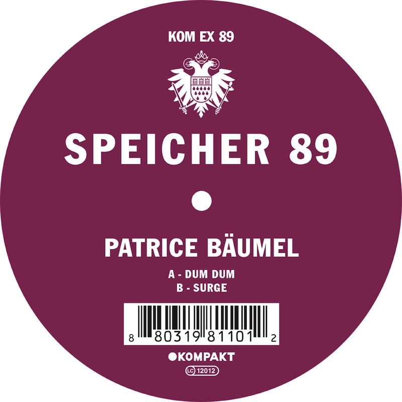 Patrice Bäumel - Speicher 89 : 12inch