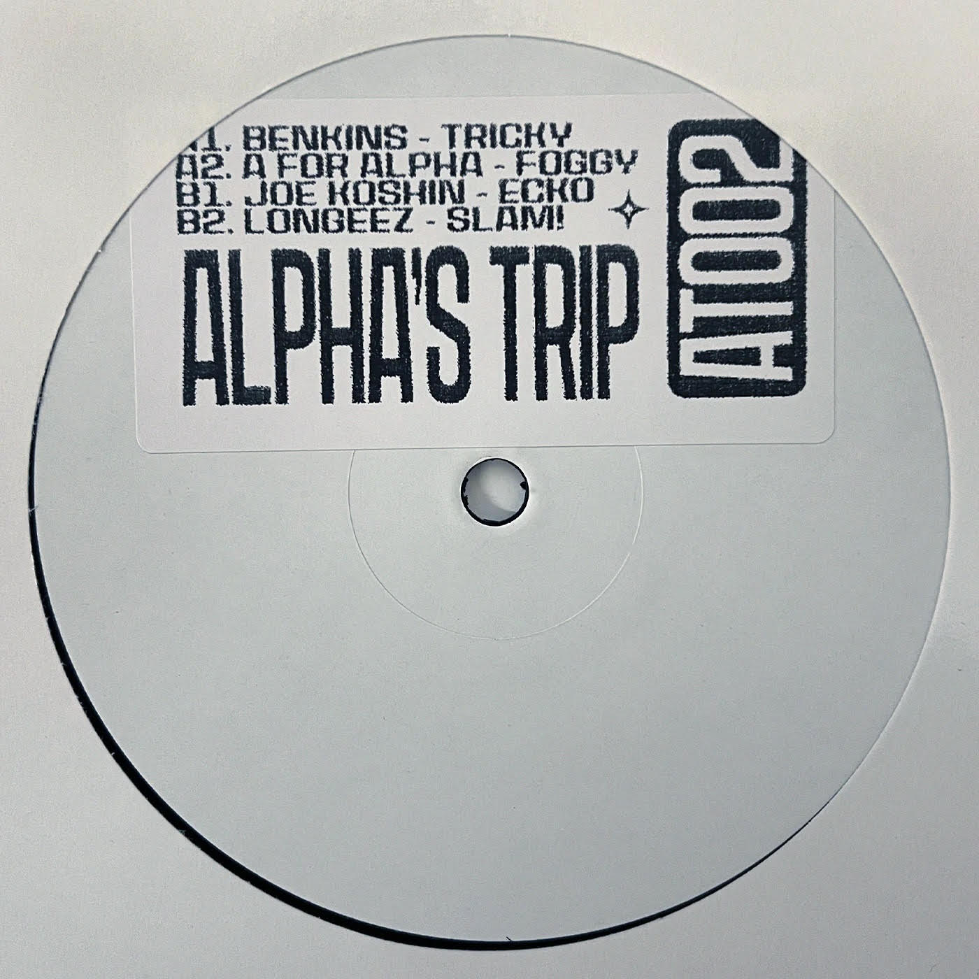 A For Alpha, Benkins, Longeez, Joe Koshin - Percussive Cuts : 12inch