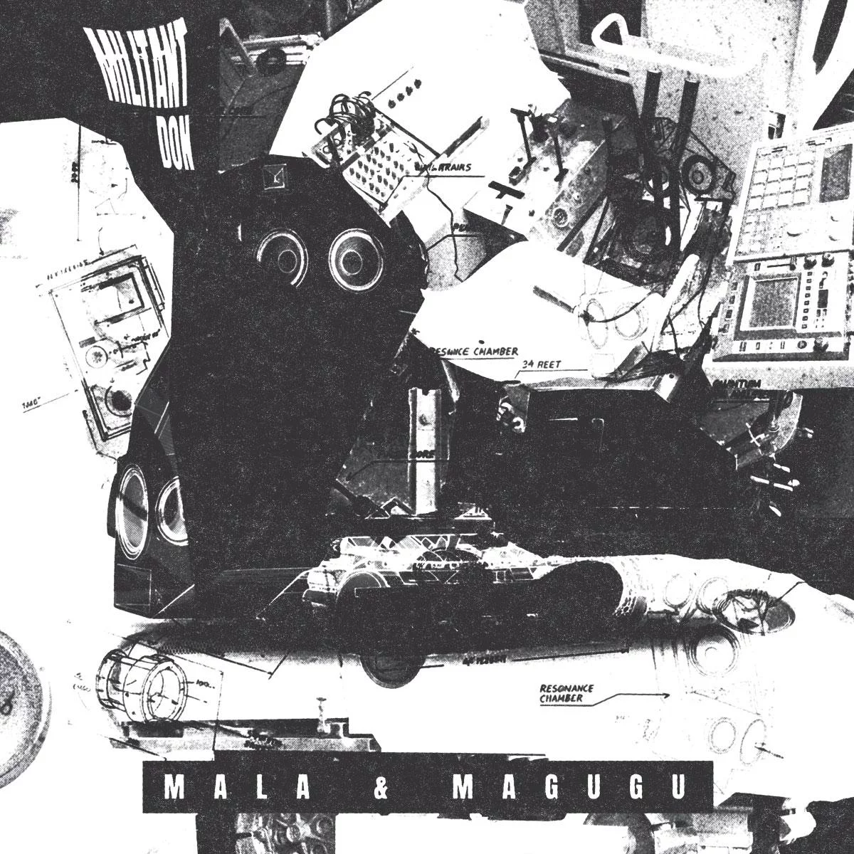 Mala & Magugu - Militant Don (printed sleeve) : 10inch