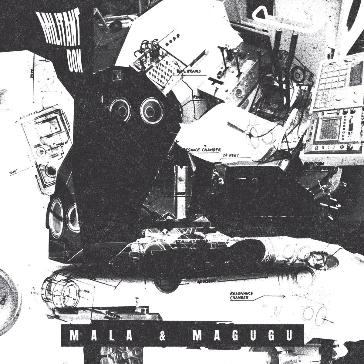 Mala & Magugu - Militant Don (printed sleeve) : 10inch