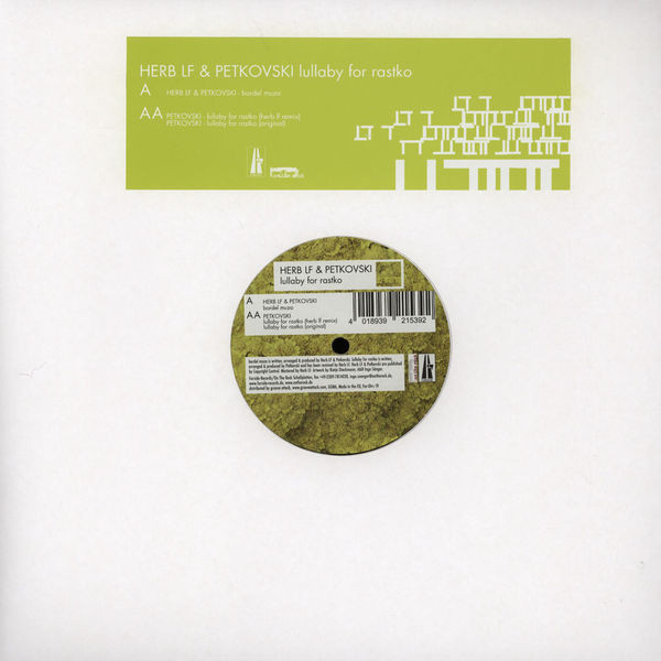 Herb Lf & Petkovski - Lullaby For Rastko : 12inch