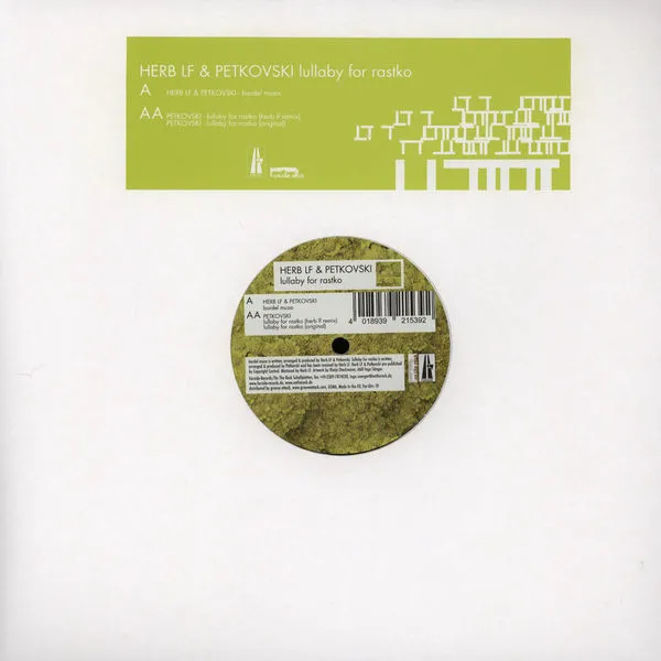 Herb Lf & Petkovski - Lullaby For Rastko : 12inch