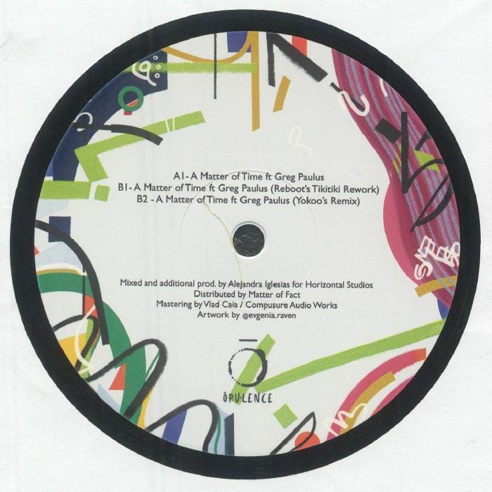 CALI LANAUZE - A Matter Of Time : 12inch