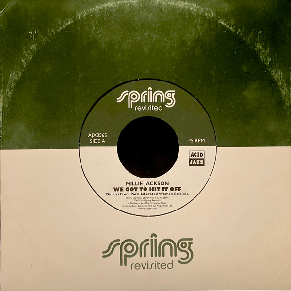 Millie Jackson / The Joneses - We Got To Hit It Off / Love Contest : 7inch