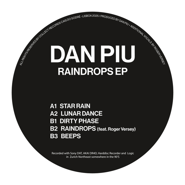 Dan Piu - Raindrops EP : 12inch