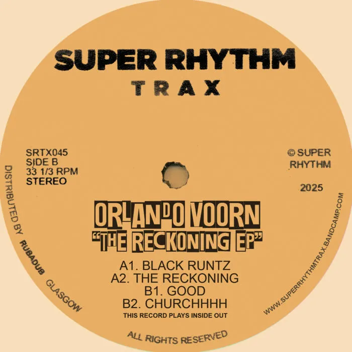 Orlando Voorn - The Reckoning EP : 12inch
