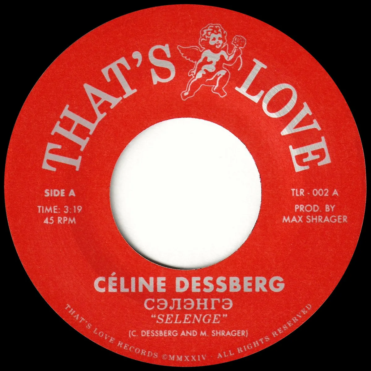 Celine Dessberg - Selenge / Chintamani : 7inch