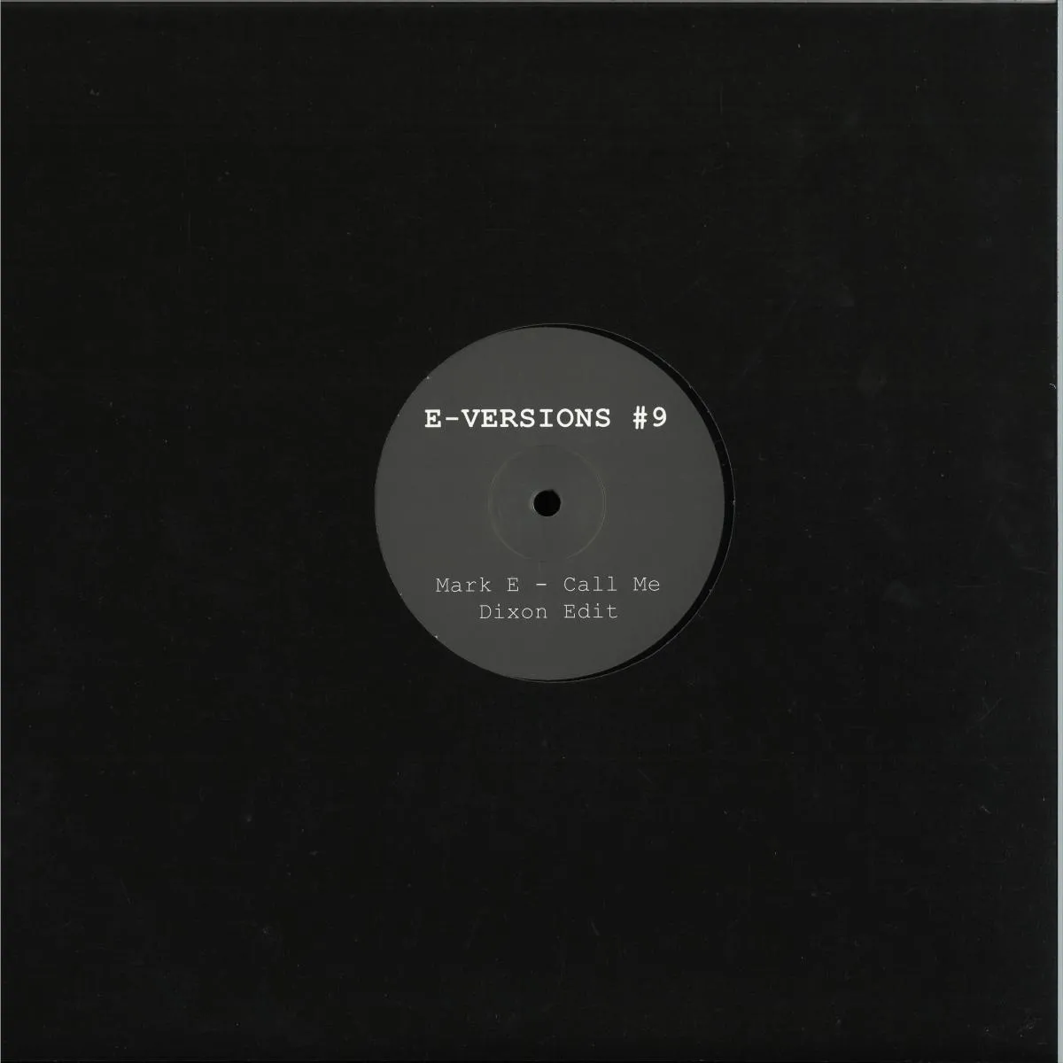 Mark E - E-Versions #9 : 12inch