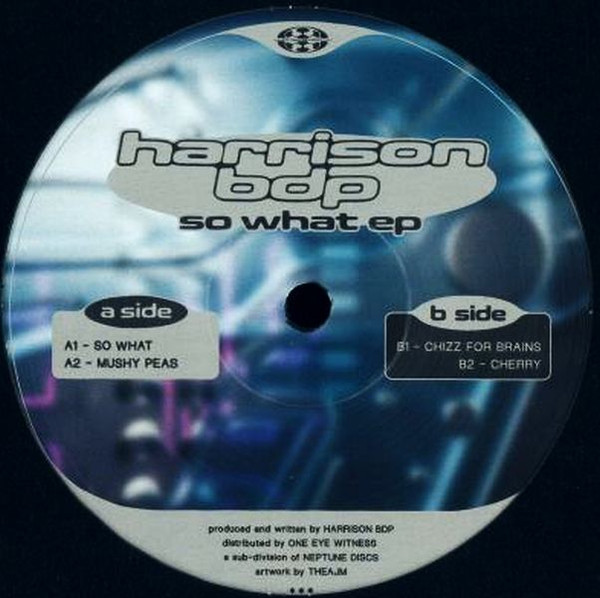 Harrison BDP - So What EP : 12inch