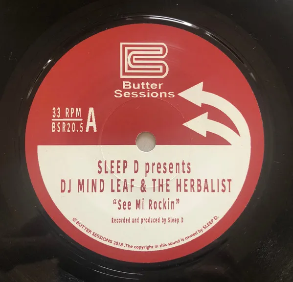 DJ Mind Leaf & The Herbalist / DJ Fett Birger - See Mi Rockin - Birger's Dense Ricanstruced Melbourne RMixThree 7inch Version : 7inch