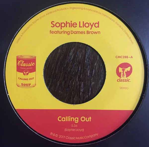 Sophie Lloyd Feat. Dames Brown - CALLING OUT : 7inch