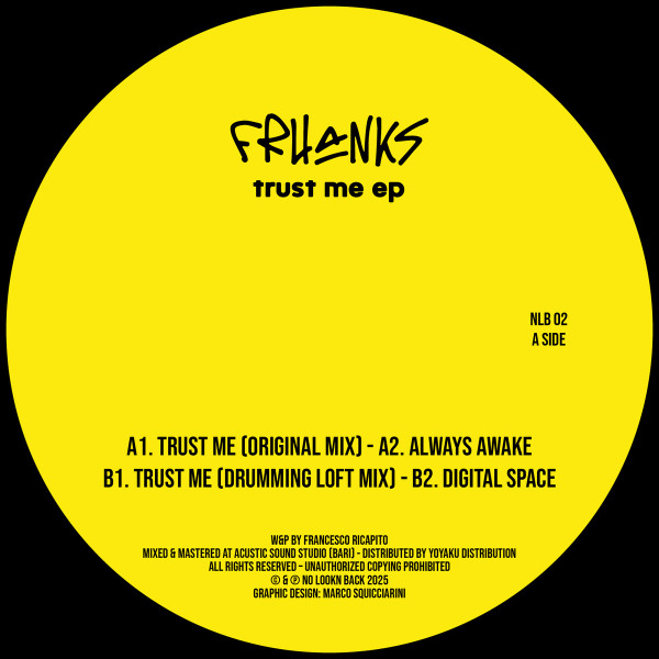Frhanks - Trust Me EP : 12inch