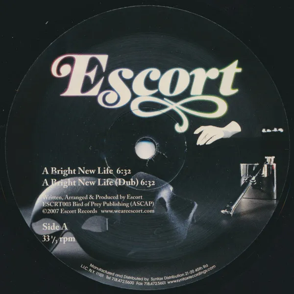 ESCORT - A Bright New Life : 12inch