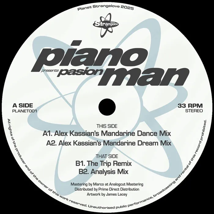 Pianoman - Pasion (Alex Kassian Mixes) : 12inch