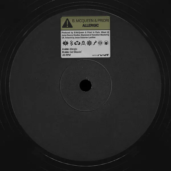 B. McQueen / Priori - Allergic : 10inch