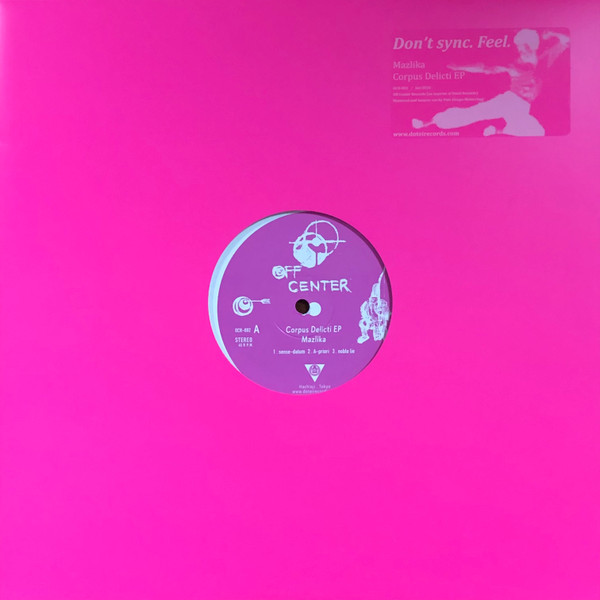 MAZLIKA - Corpus Delicti EP : 12inch