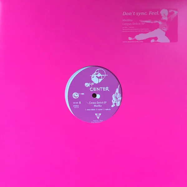 MAZLIKA - Corpus Delicti EP : 12inch