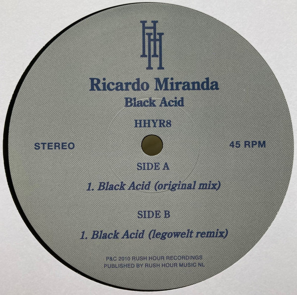 Ricardo Miranda - Black Acid : 12inch