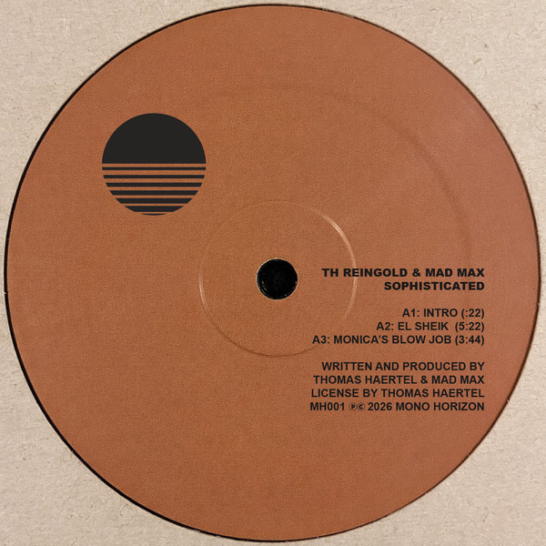 T.H. Reingold Featuring Mad Max - Sophisticated : 12inch