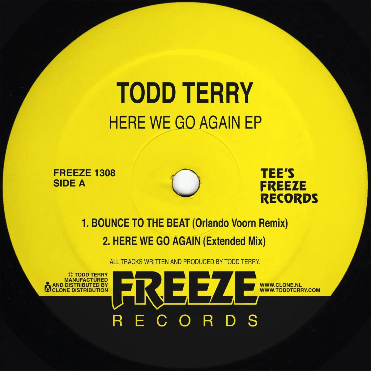 Todd Terry - Here We Go Again EP : 12inch
