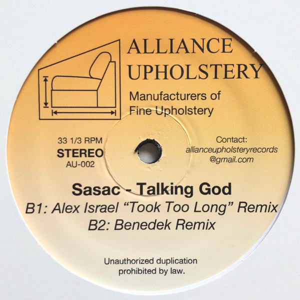 Sasac - Talking God : 12inch