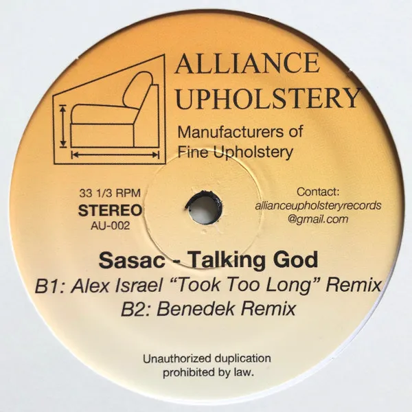 Sasac - Talking God : 12inch