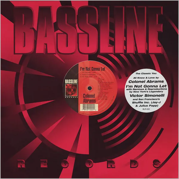 COLONEL ABRAMS - I'm Not Gonna Let (Remixes) : 2x12inch