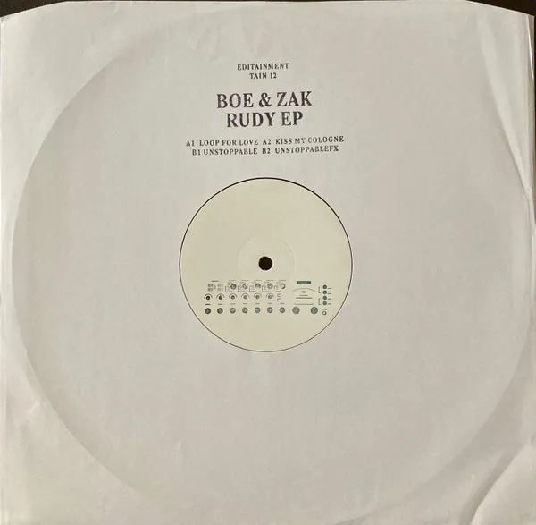 Boe & Zak - Rudy EP : 12inch