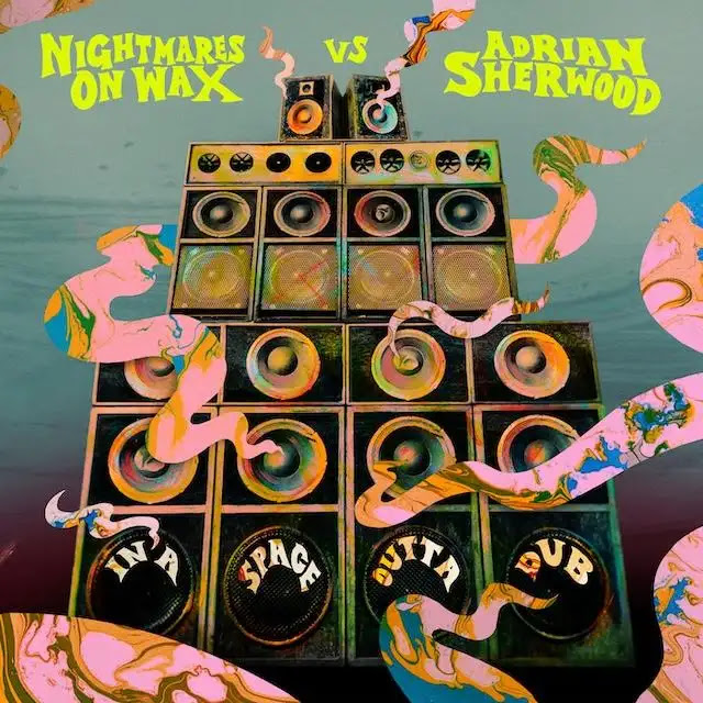Nightmares on Wax vs Adrian Sherwood - In A Space Outta Dub（数量限定／ライトローズ・ヴァイナル） : LP（ライトローズ・ヴァイナル）