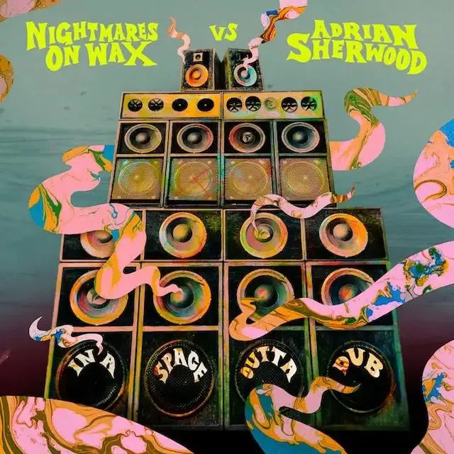 Nightmares on Wax vs Adrian Sherwood - In A Space Outta Dub（数量限定／ライトローズ・ヴァイナル） : LP（ライトローズ・ヴァイナル）