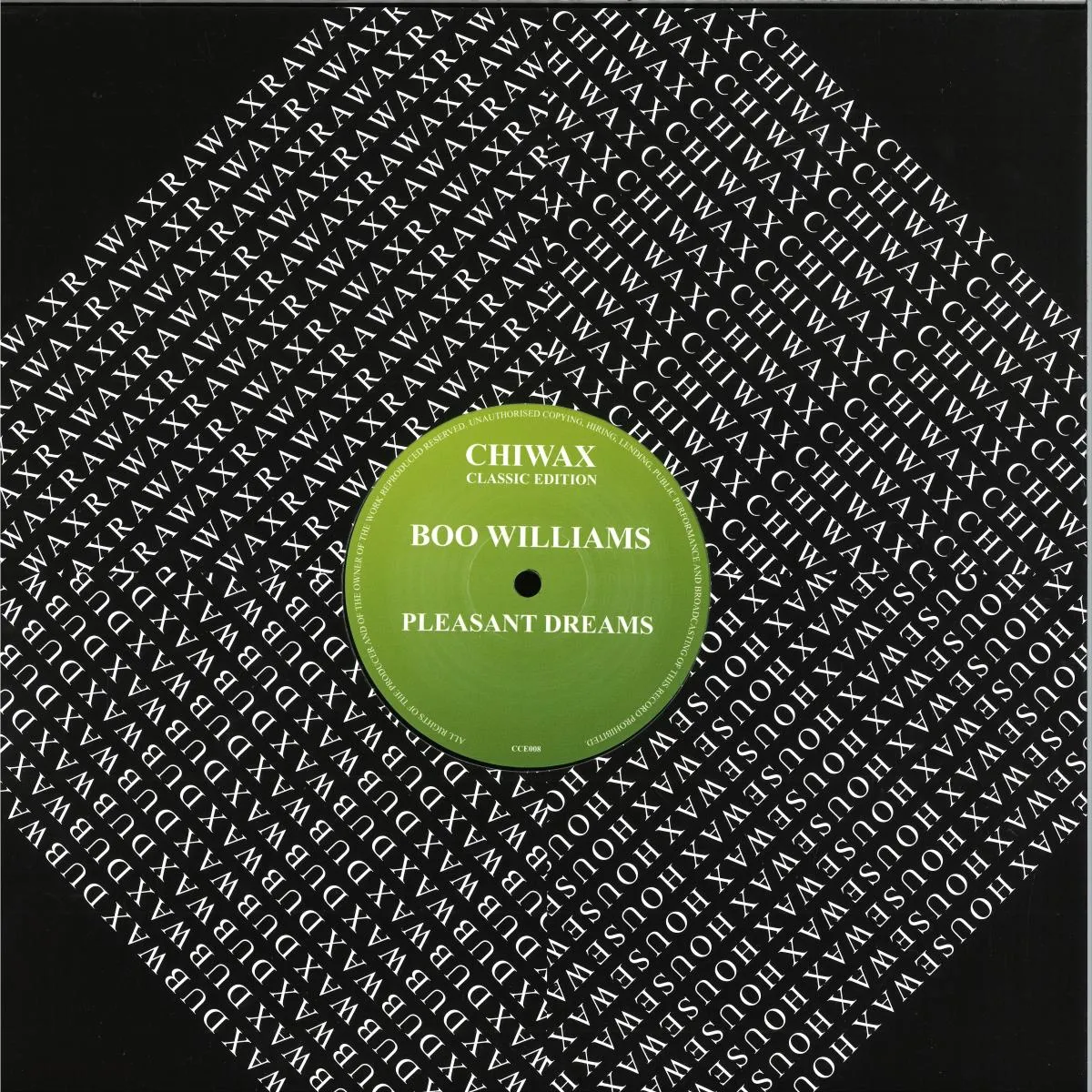 Boo Williams - Pleasant Dreams : 12inch