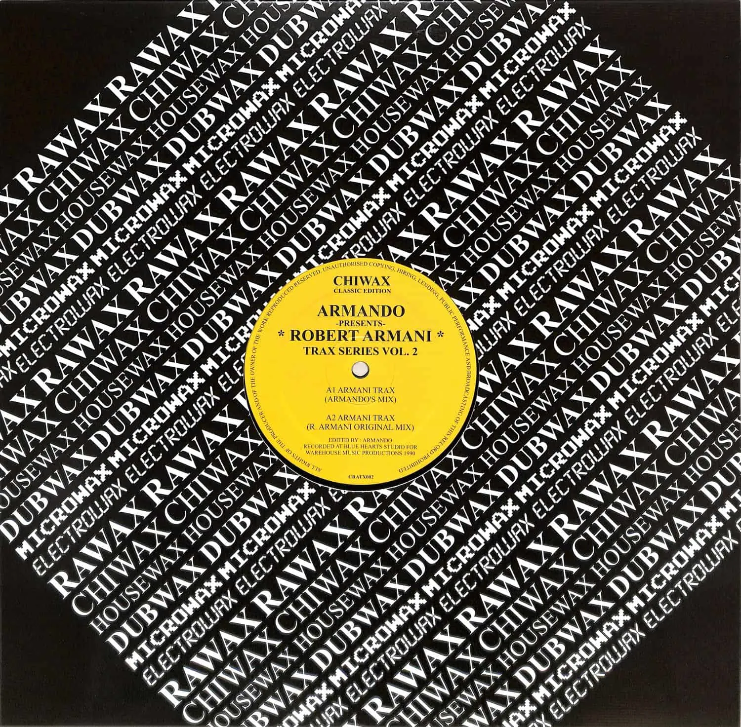 Armando presents Robert Armani - Armani Trax/ Circus Bells : 12inch