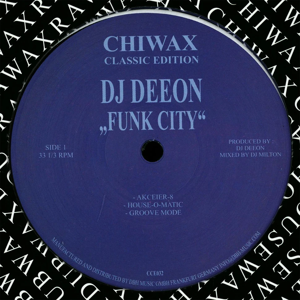 DJ Deeon - Funk City : 12inch