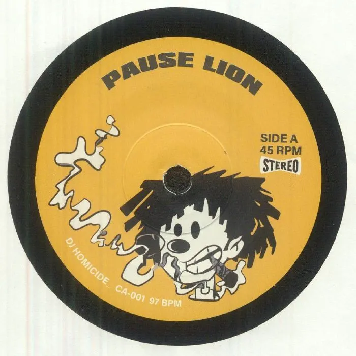 DJ Homicide_ - Pause Lion : 7inch