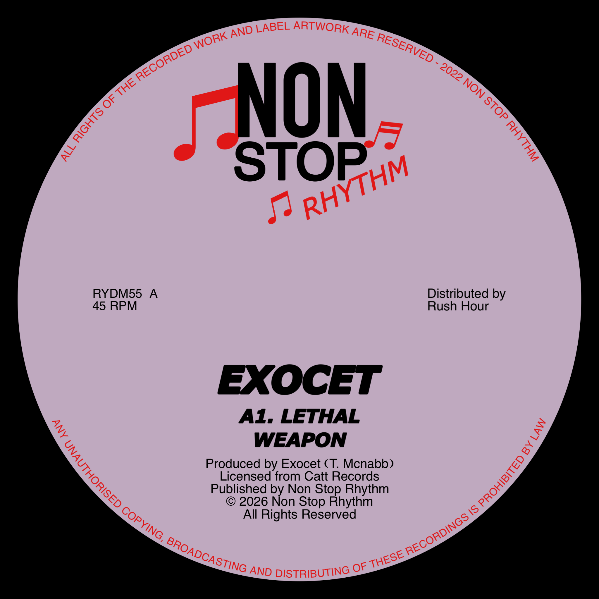 EXOCET - LETHAL WEAPON : 12inch