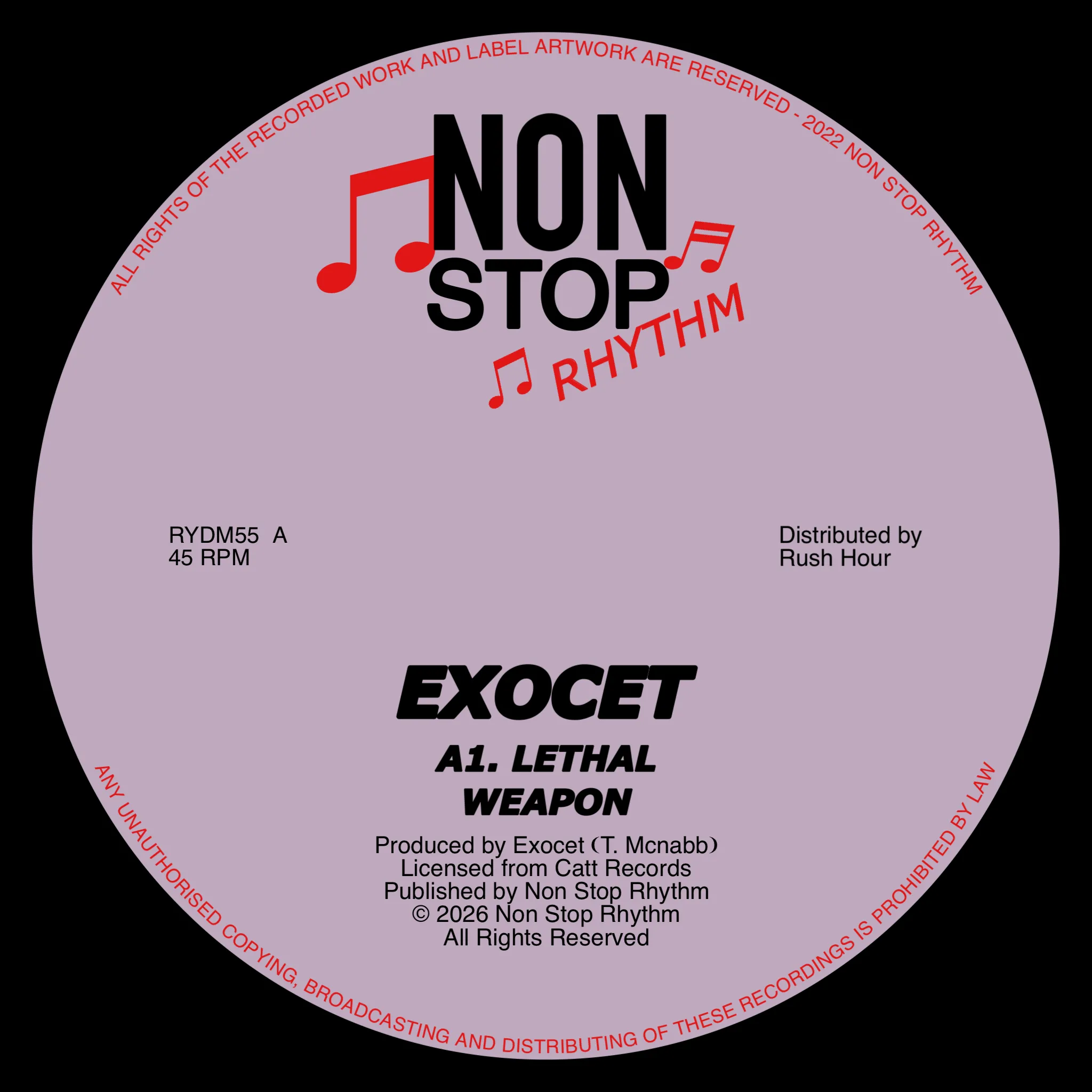EXOCET - LETHAL WEAPON : 12inch