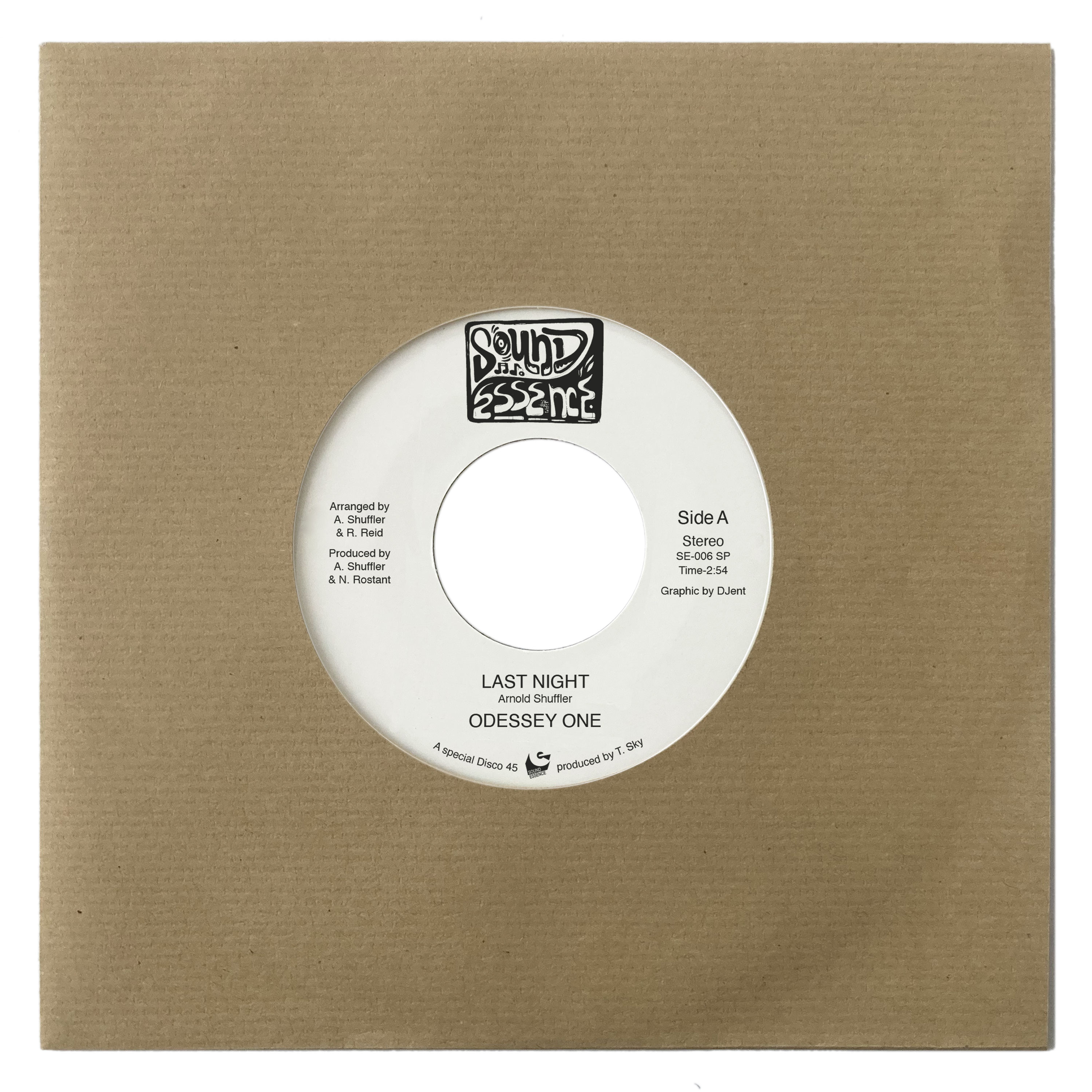 Odessey One - Last Night / Dance With Me : 7inch
