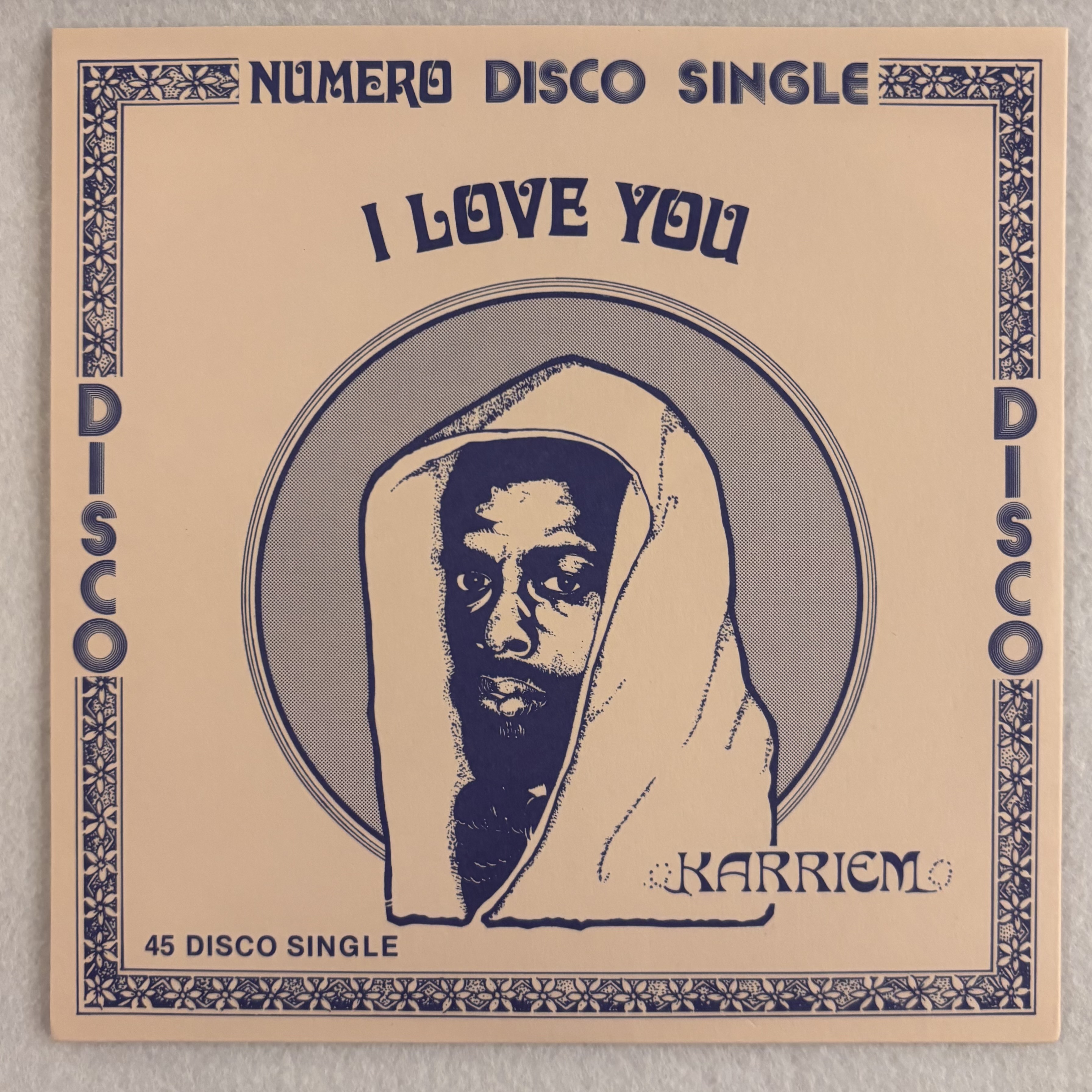 KARRIEM - I Love You : 7inch
