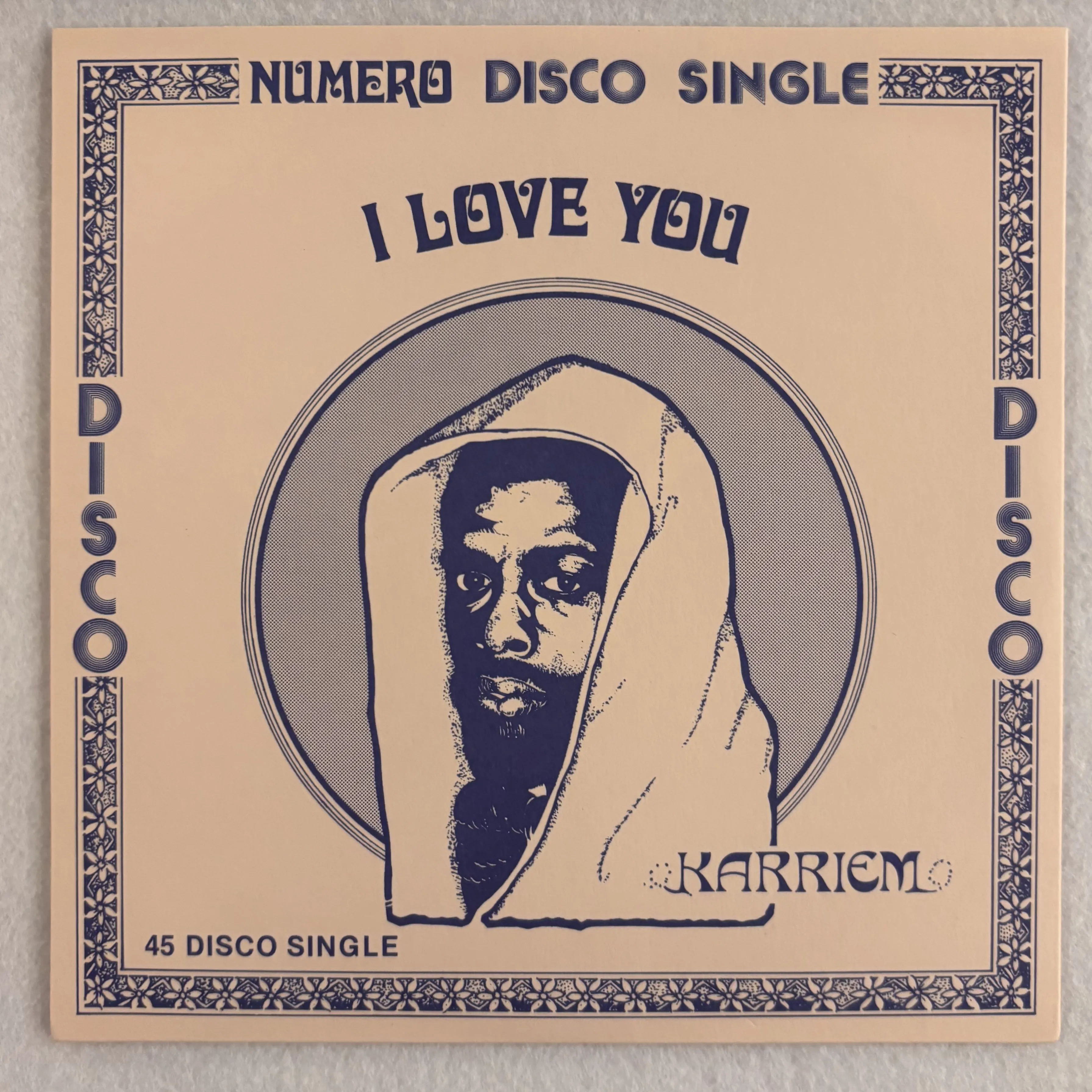 KARRIEM - I Love You : 7inch