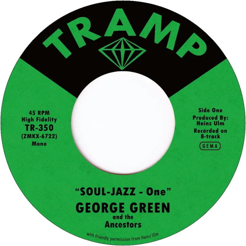 George Green - Soul-Jazz (feat. The Ancestors) : 7inch