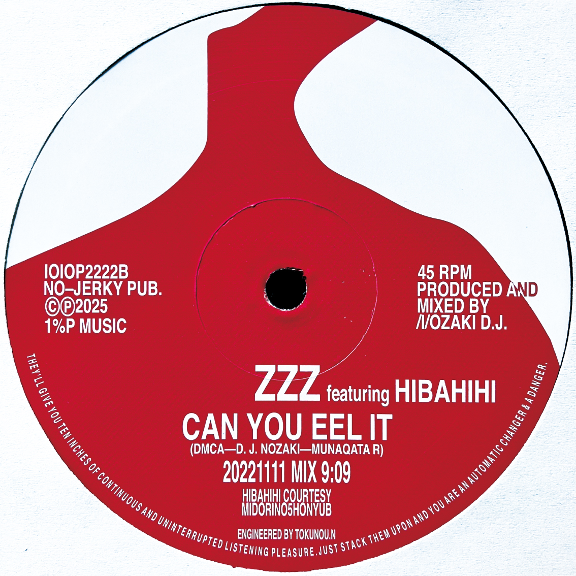 ZZZ featuring SECRET CIRCUIT/HIBAHIHI - Bite The Night/Can You Eel It : 10inch