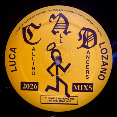 Luca Lozano - Calling All Dancers Remixes EP (Vinyl) | NEWTONE RECORDS