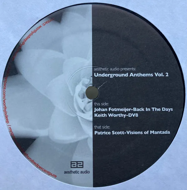 Various - Underground Anthems EP Vol. 2 : 12inch