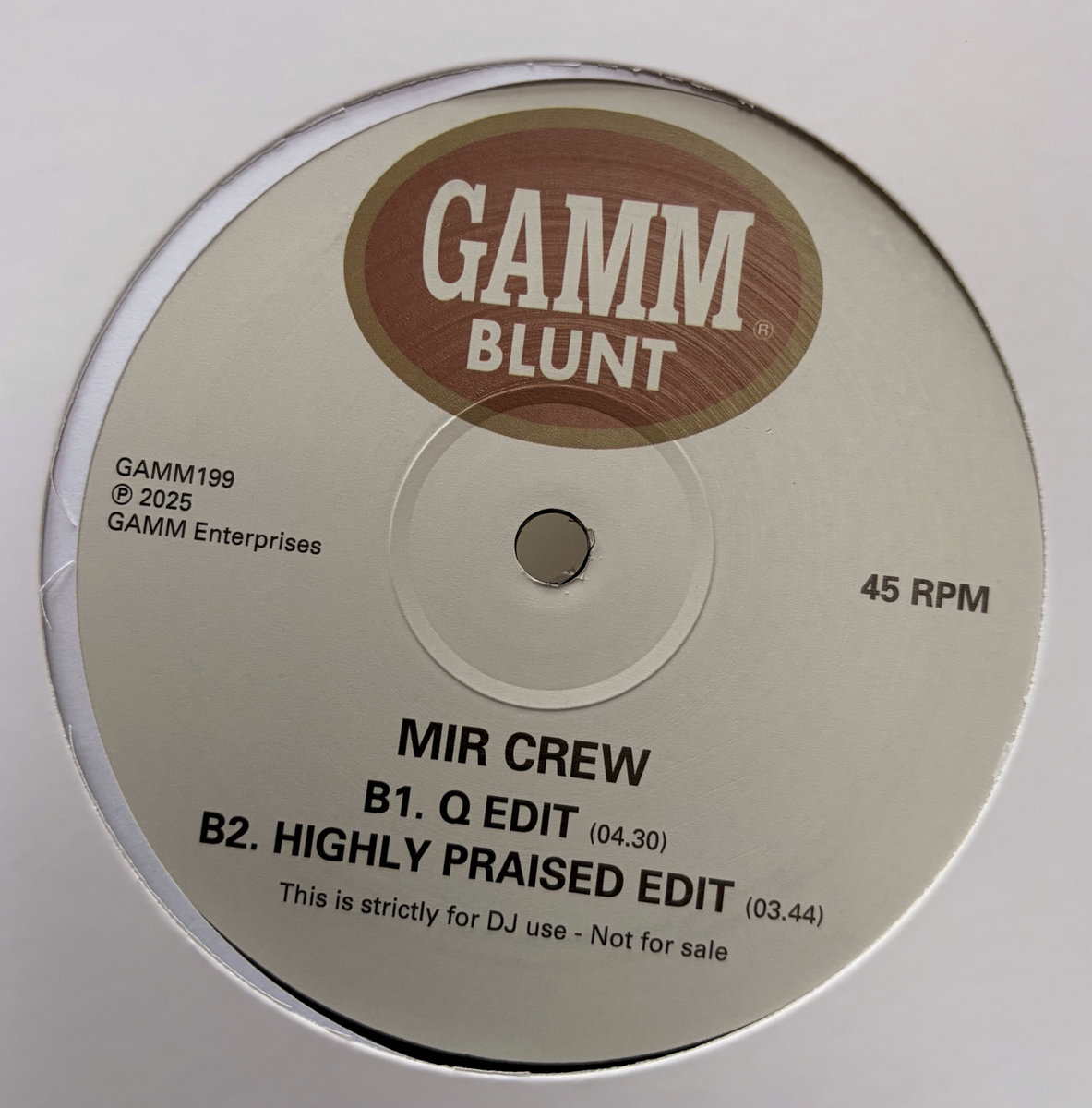 Mir Crew - EP : 12inch
