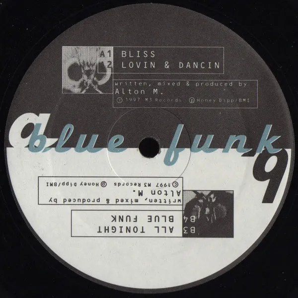 ALTON MILLER - Blue Funk : 12inch